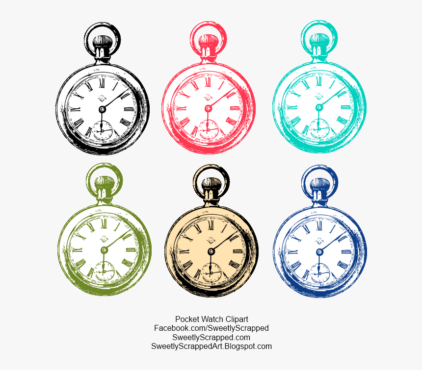 Picture - Alice In Wonderland Pocket Watch Clipart, HD Png Download, Free Download