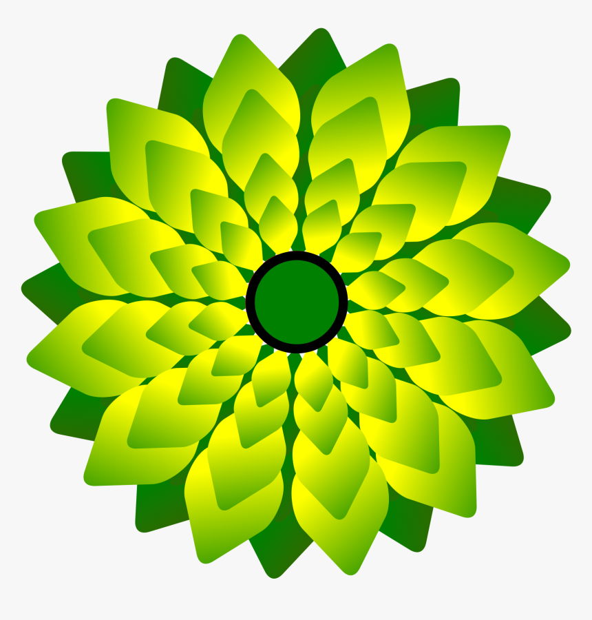 Free Stock Photo Of Green Digital Flower Vector Art - Sun Flower Vector Free, HD Png Download, Free Download