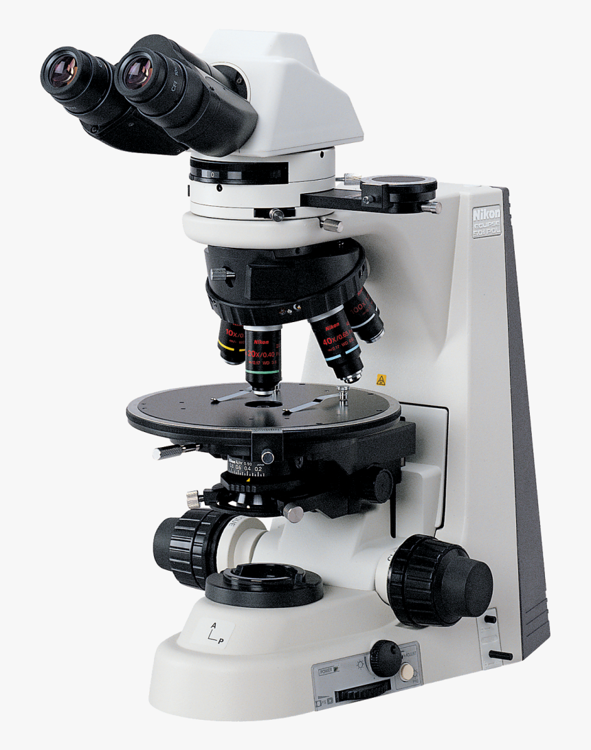 Microscope Png Image - Nikon Eclipse 50i Pol, Transparent Png, Free Download