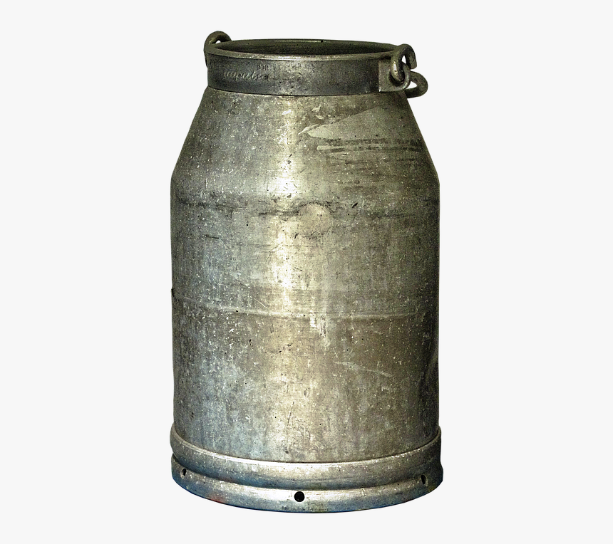 Vintage Milk Can Png, Transparent Png, Free Download