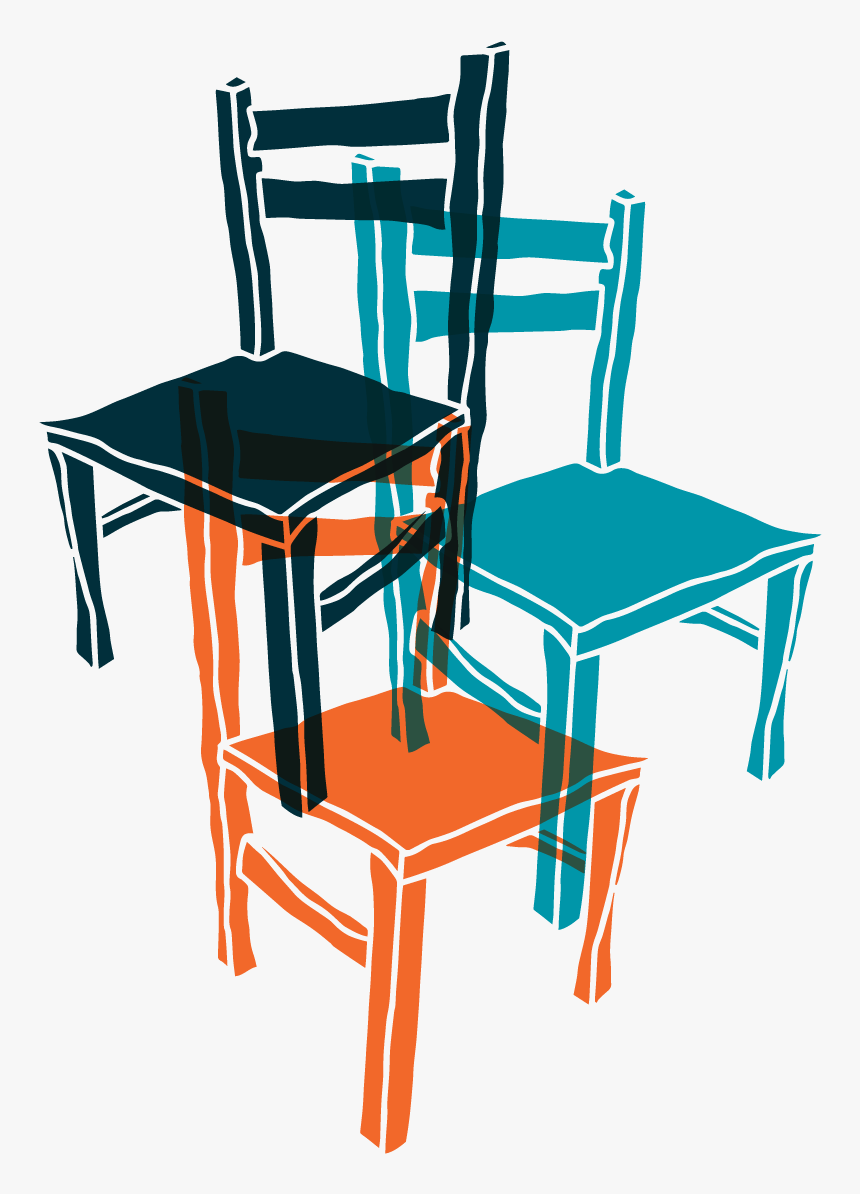 Stacked - Chairs - Chair, HD Png Download, Free Download
