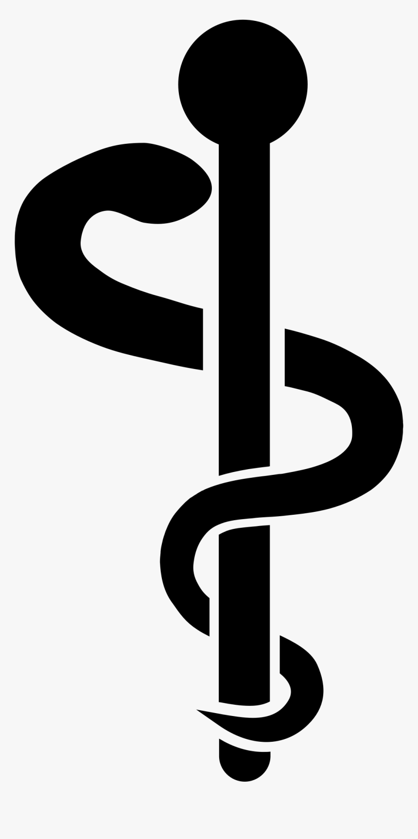 Rod Of Asclepius Medical Symbol Meaning , Png Download - Rod Of Asclepius Png, Transparent Png, Free Download