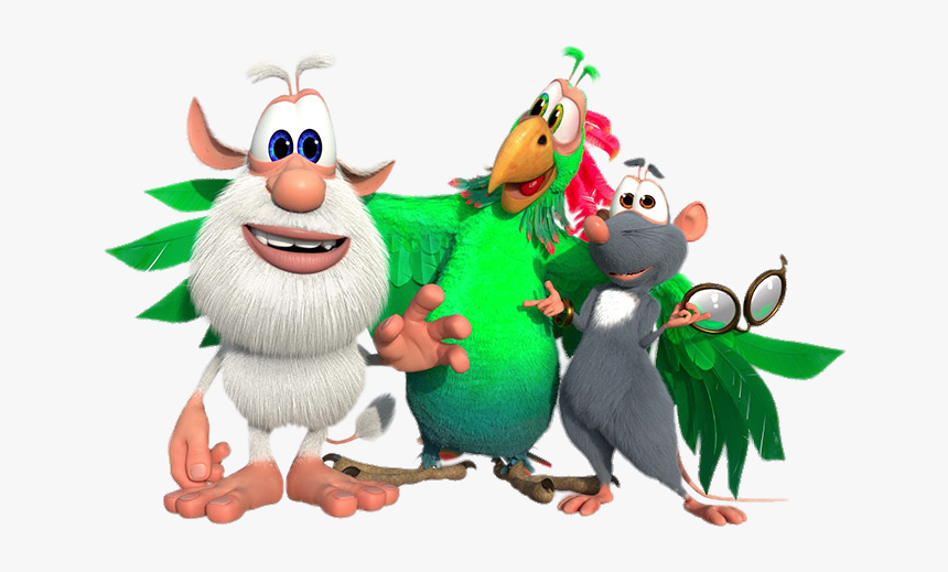 Booba Parrot And Mouse - Booba Loola And Googa, HD Png Download, Free Download