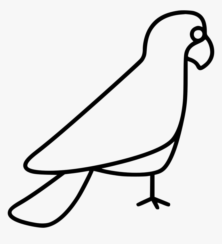 Parrot - Line Art, HD Png Download, Free Download