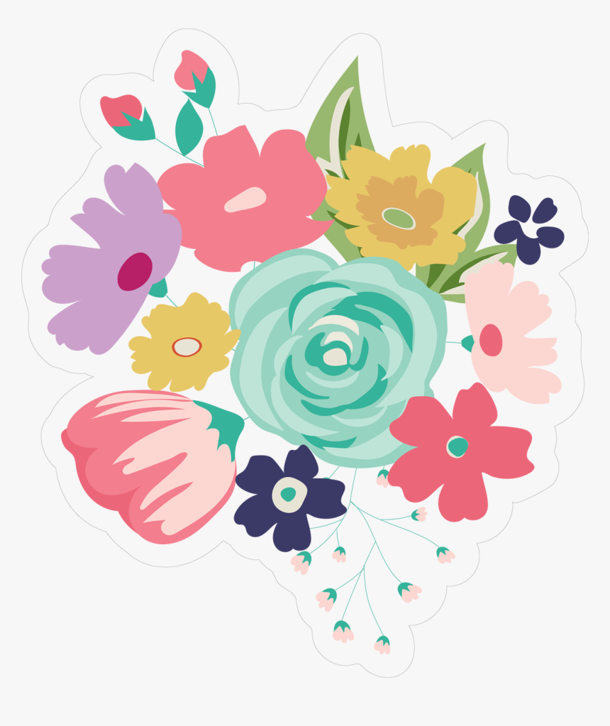 Princess Flower Bundle Svg Cut File - Bouquet, HD Png Download, Free Download