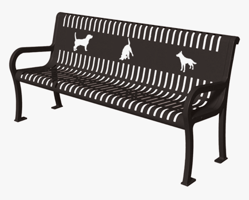 Three Dog Bench - Dog, HD Png Download, Free Download