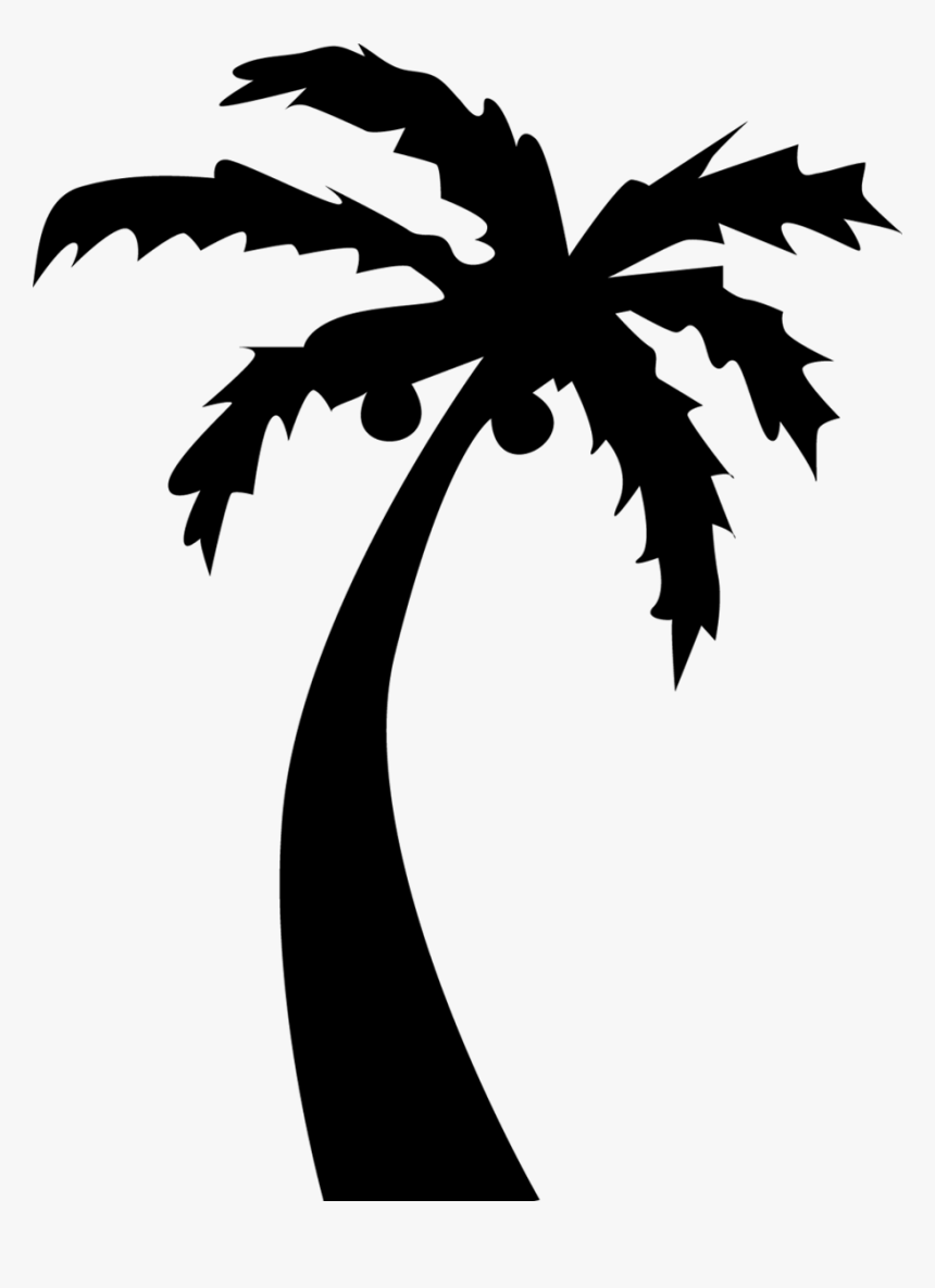 Palm Tree Png Clipart Png - Palm Tree Png Outline, Transparent Png, Free Download