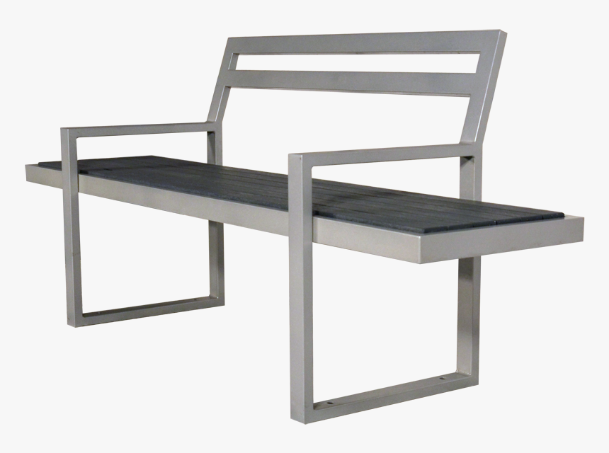 Skyline Park Bench - Outdoor Bench, HD Png Download, Free Download