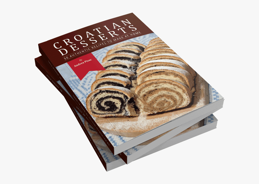 Croatian Desserts Cookbook - Nut Roll, HD Png Download, Free Download
