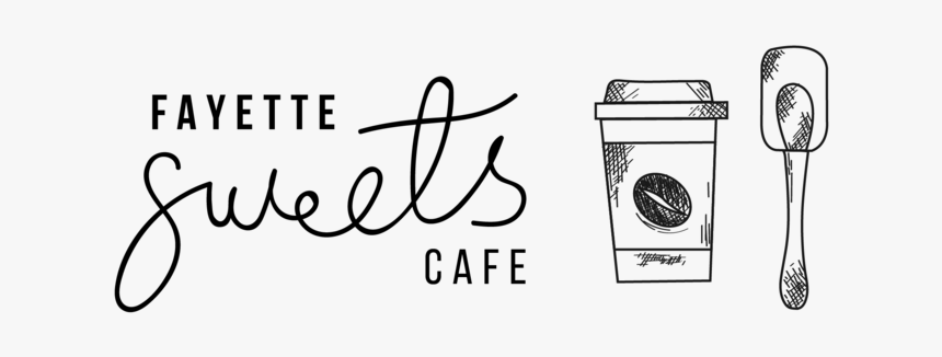 Fayette Sweets Cafe Black - Calligraphy, HD Png Download, Free Download