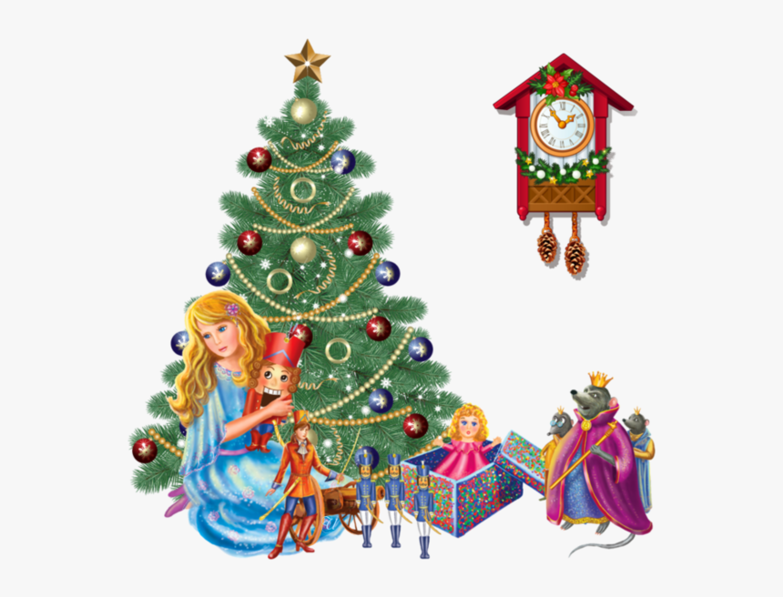 Clipart Tree Christmas, HD Png Download, Free Download