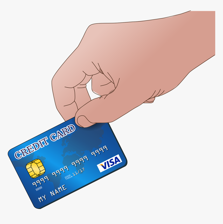Credit Card - Credit Card Clipart, HD Png Download, Free Download