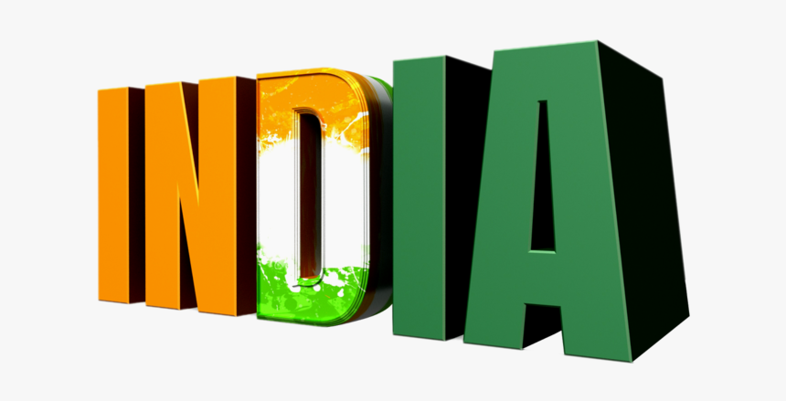 3d India Logo Design Png Hd P - India Logo Png Hd, Transparent Png, Free Download