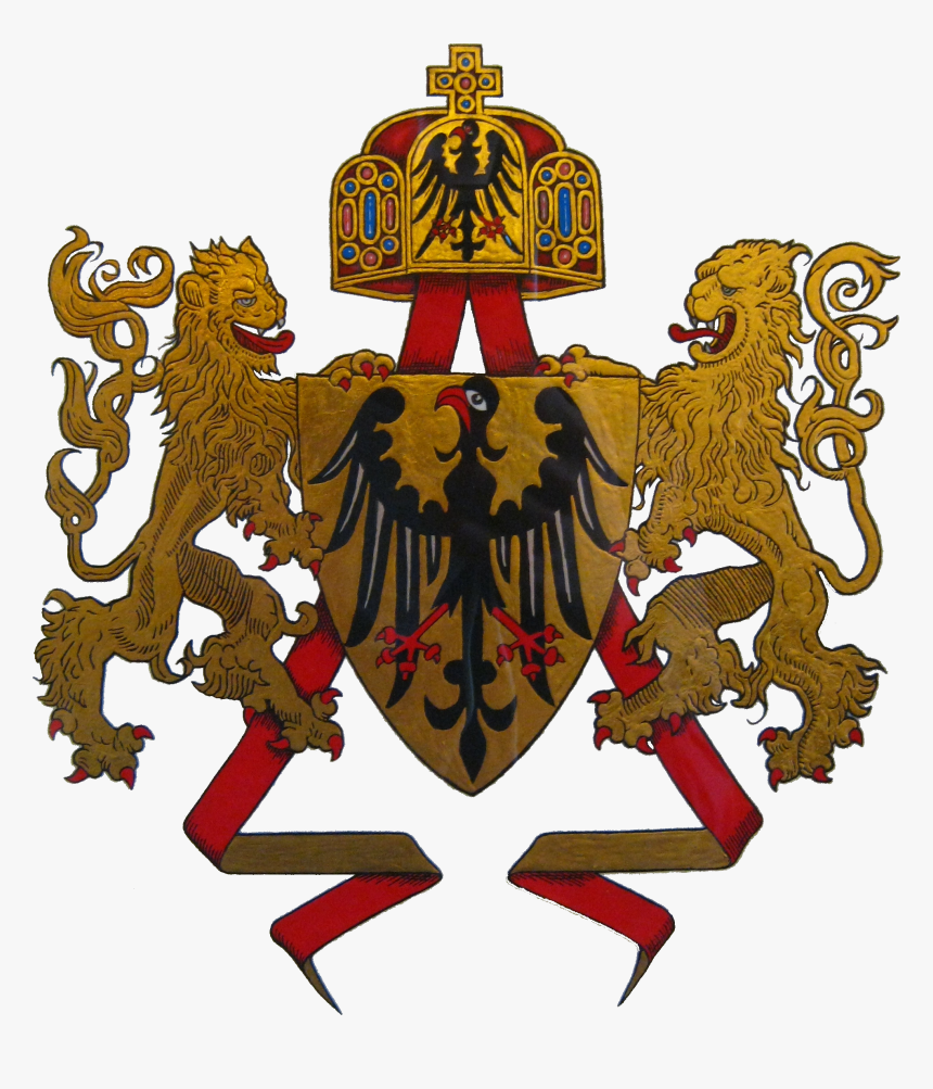 Großes Wappen Der Stadt Aachen - Free Imperial Knights Holy Roman Empire, HD Png Download, Free Download