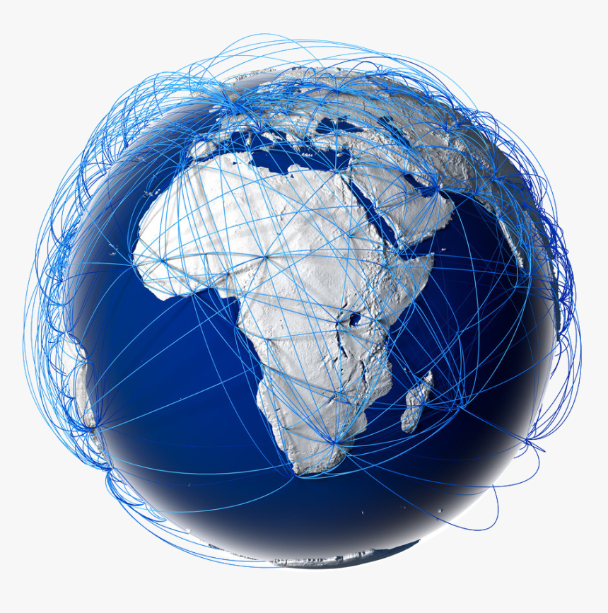 Globe - 3d Globe Earth Africa, HD Png Download, Free Download