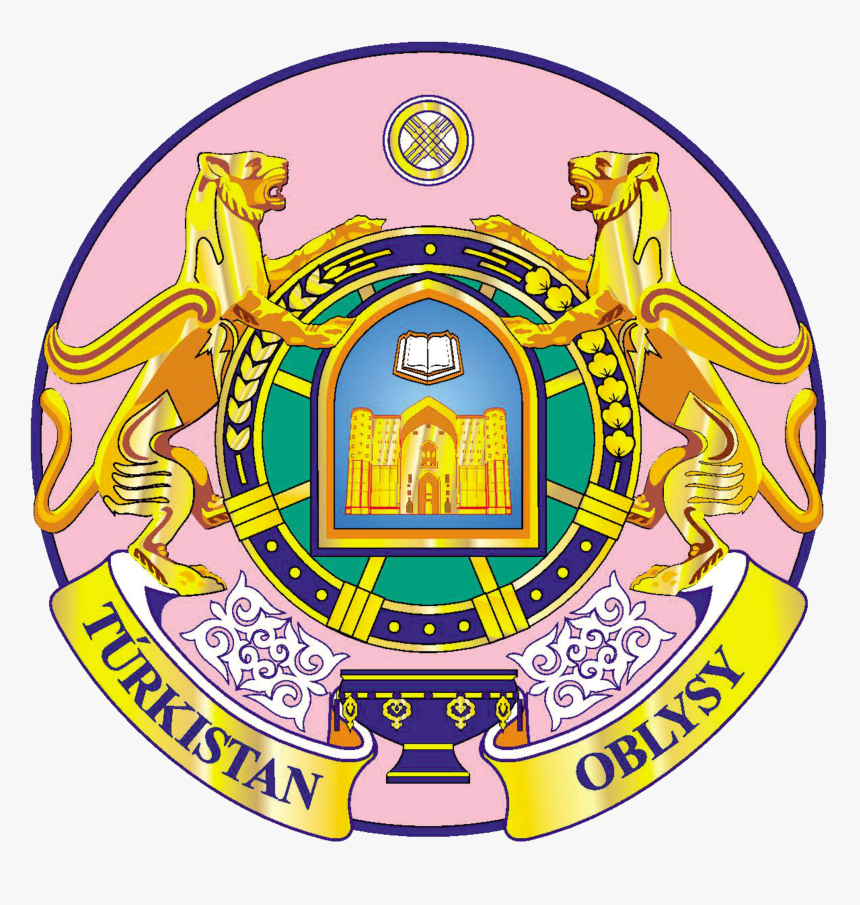 Coat Of Arms Of Turkistan Region - Акимат Туркестанской Области, HD Png Download, Free Download