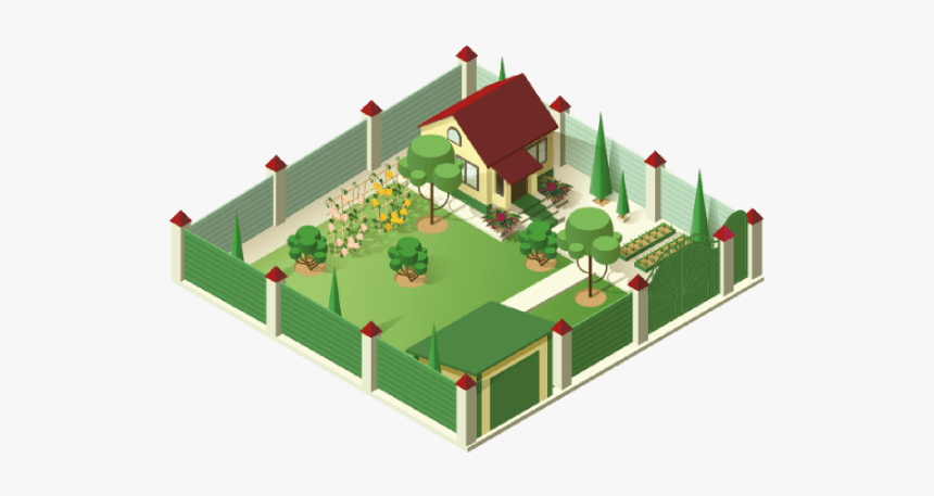 Garden1 - Illustration, HD Png Download, Free Download