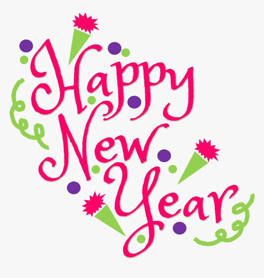 Happy New Year Clipart Sign - Happy New Year Png, Transparent Png, Free Download