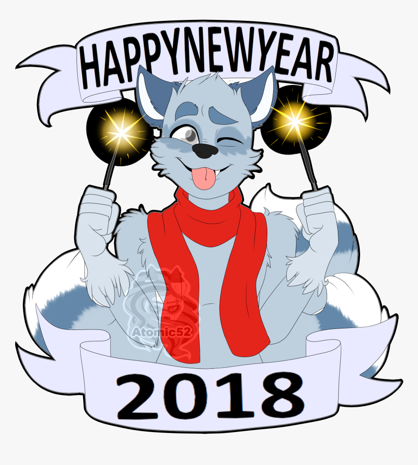 Happy New Year - Cartoon, HD Png Download, Free Download