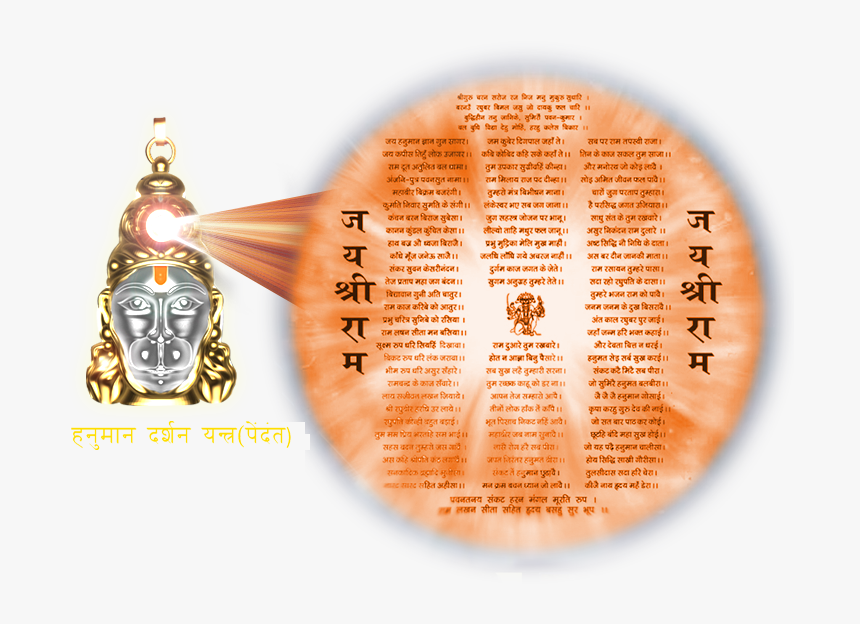 Shri Hanuman Chalisa Yantra, HD Png Download, Free Download