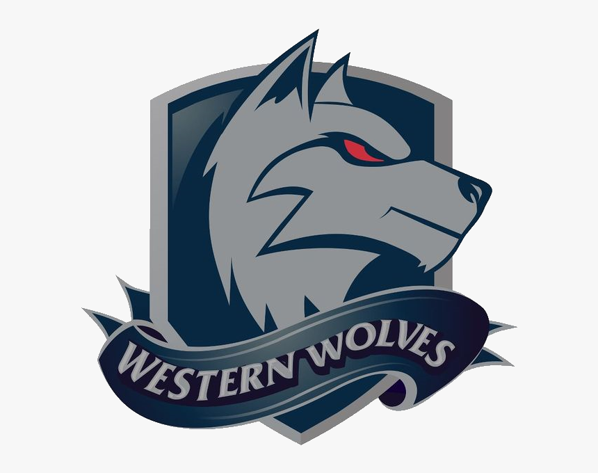 Western Wolveslogo Square - Western Wolves Logo, HD Png Download, Free Download