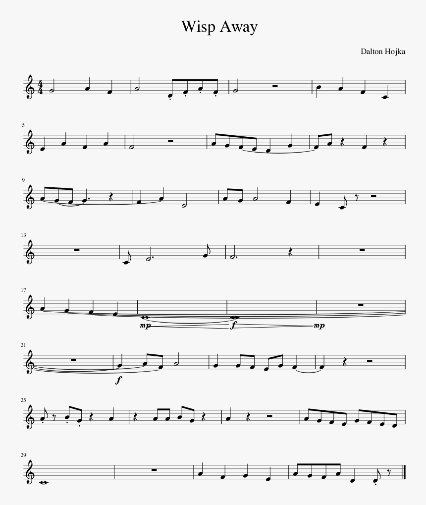 Sheet Music, HD Png Download, Free Download