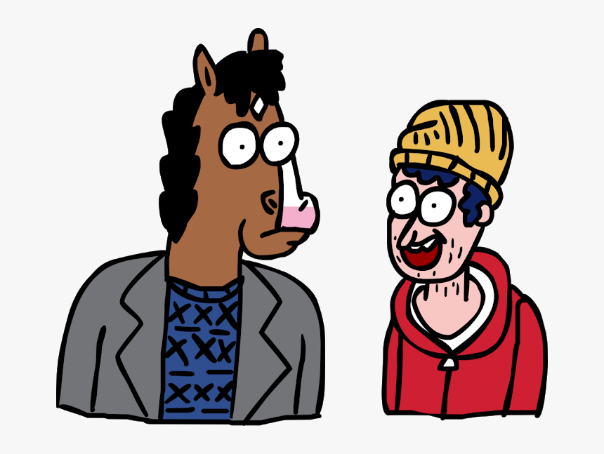 Bojack Horseman Vs - Bojack Horseman Regular Show, HD Png Download, Free Download