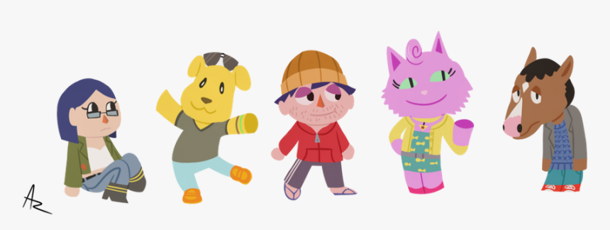 Bojack Horseman Animal Crossing, HD Png Download, Free Download