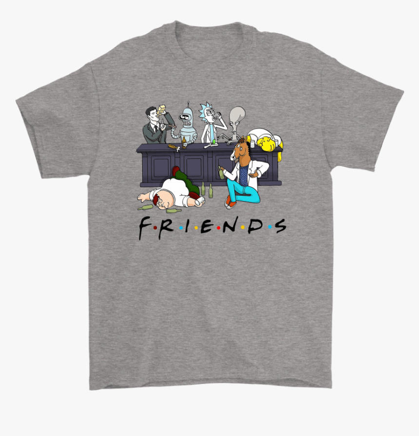 Futurama Family Guy Simsons Rick And Morty Cartoon - Golden Girls Shirt, HD Png Download, Free Download