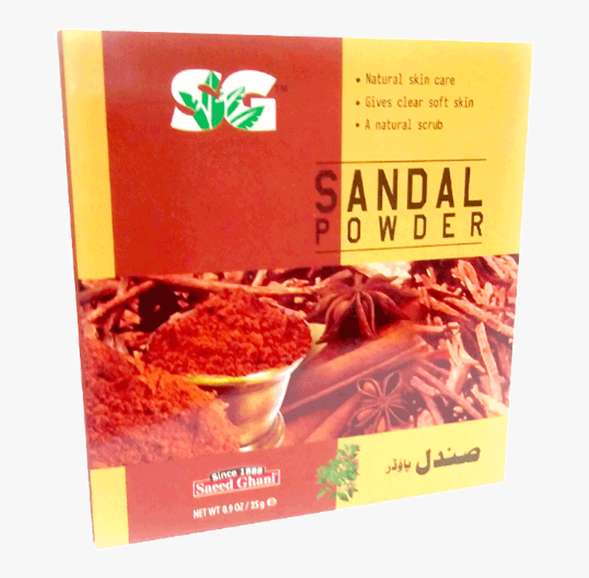 Saeed Ghani Sandalwood Powder 25 Grams - Sandalwood Powder Price In Pakistan, HD Png Download, Free Download