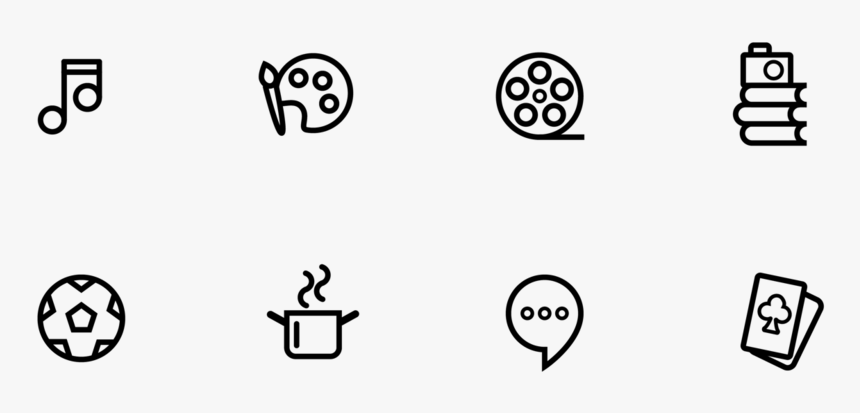 Colorful Music Symbols Png, Transparent Png, Free Download