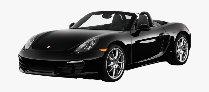 Car Background Porsche Transparent - Black Porsche Boxster 2014, HD Png Download, Free Download