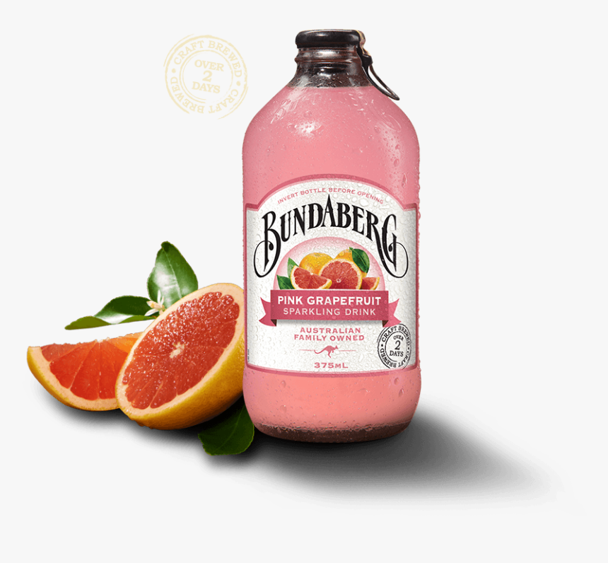 Pink Grapefruit - Bundaberg Pink Grapefruit, HD Png Download, Free Download