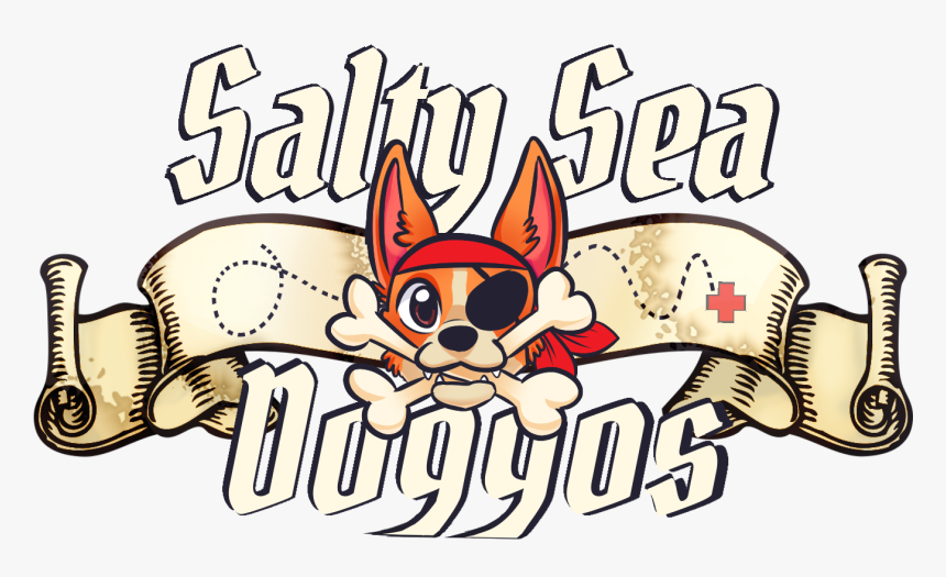 Salty Sea Doggos - Cartoon, HD Png Download, Free Download