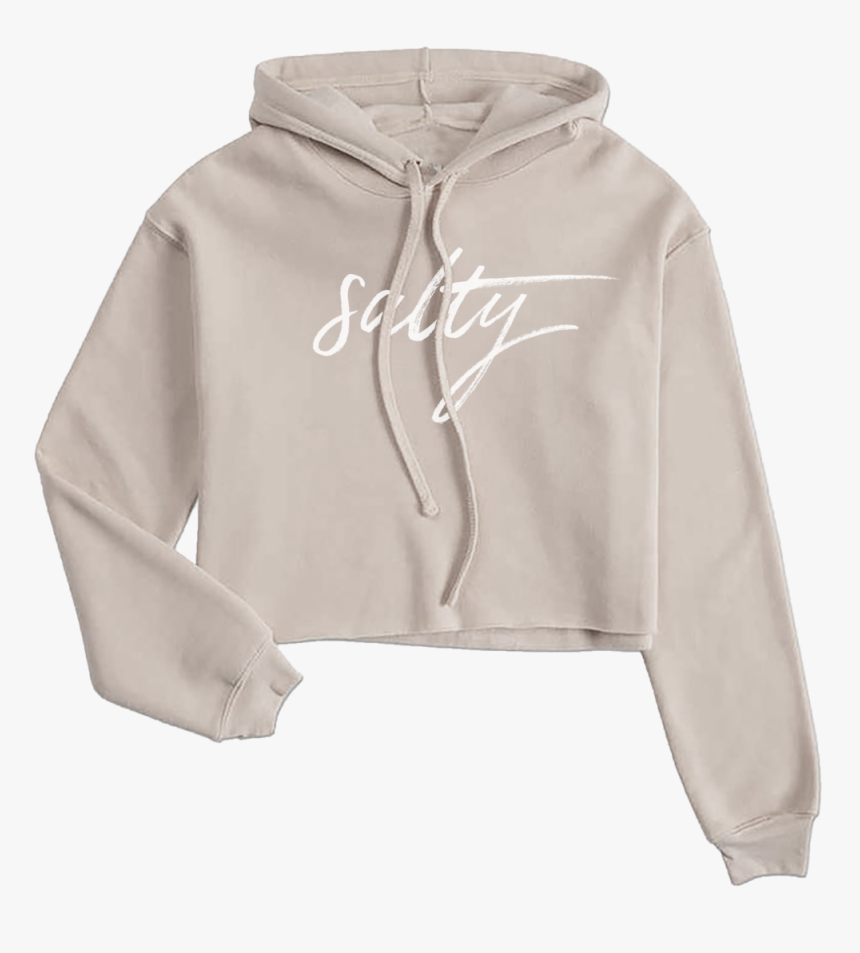 Salty Cropped Hoodie, HD Png Download, Free Download