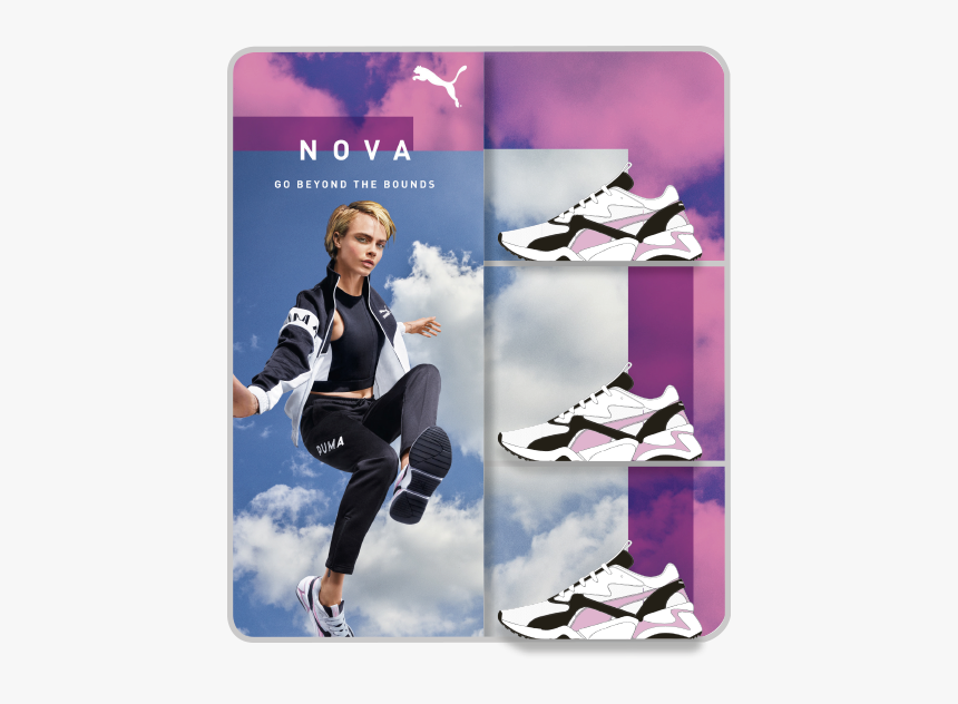 19ss Sp Nova Cara Shadowbox 2 Mockup - Figure Skate, HD Png Download, Free Download