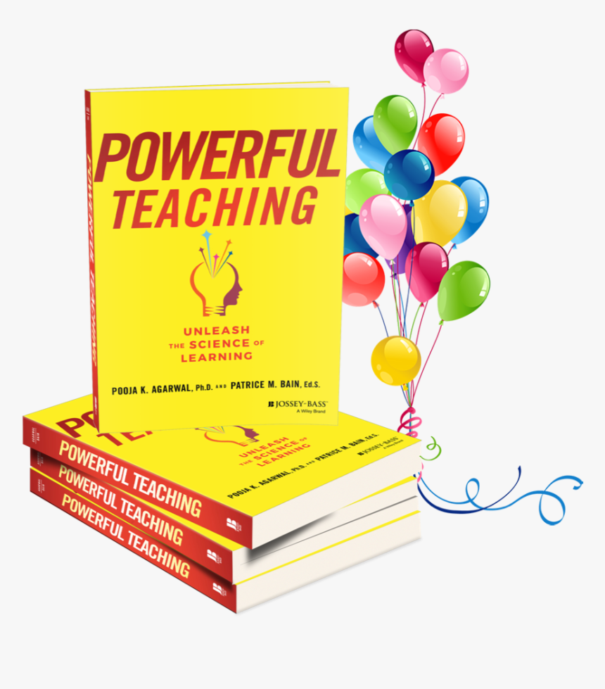 Combined Book And Balloons - Powerful Teaching Book, HD Png Download, Free Download