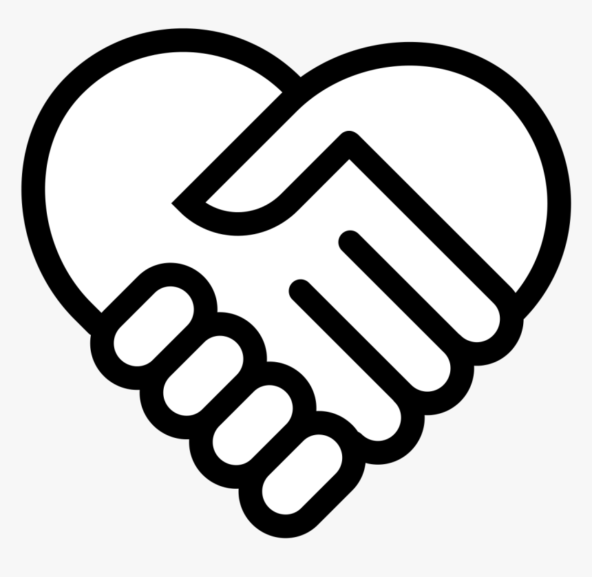 Holding Hands Heart Logo, HD Png Download, Free Download