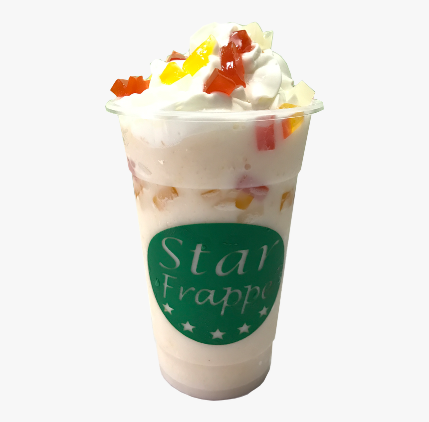 Star Frappe Food Cart Products Milk Tea - Sundae, HD Png Download, Free Download