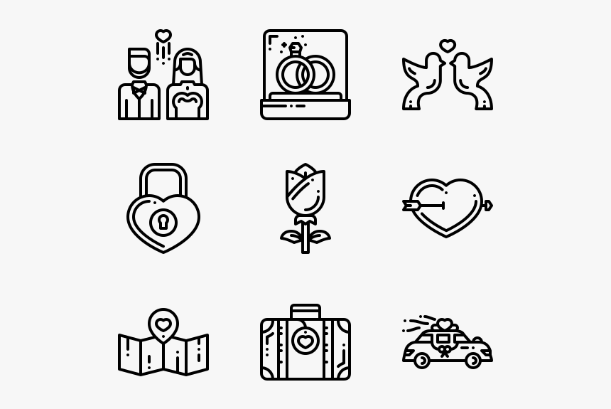 Heart Icons - Construction Machinery Icons Free, HD Png Download, Free Download