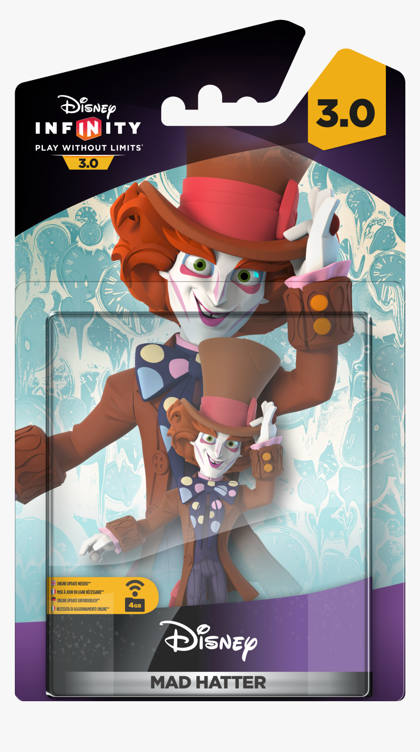 Disney Infinity Mad Hatter Figure, HD Png Download, Free Download