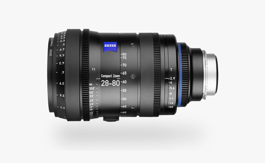 Zeiss 28-80 Compact Zoom - Zeiss 28 80mm T2 9 Compact Zoom, HD Png Download, Free Download