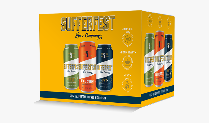 Sufferfest Beer Variety Pack, HD Png Download, Free Download