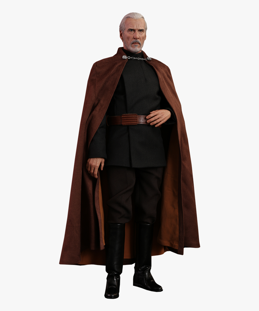 Star Wars Count Dooku Sixth Scale Figure By Hot Toys - Count Dooku, HD Png Download, Free Download