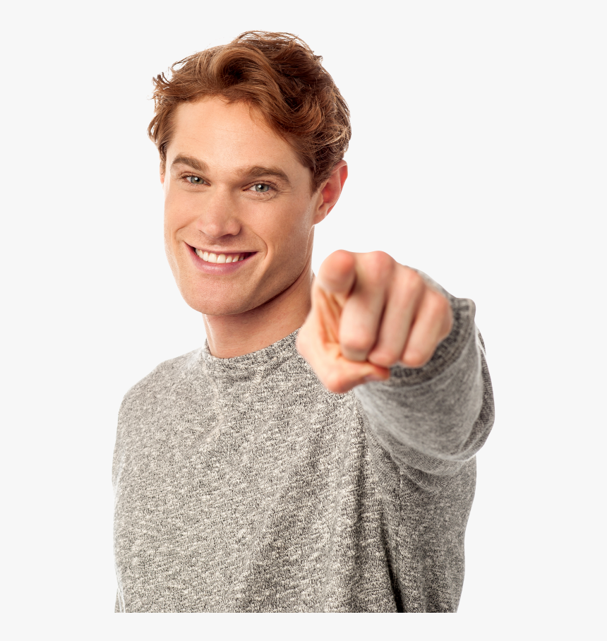 Men Pointing Front Png Image - Man Pointing At You Transparent, Png Download, Free Download