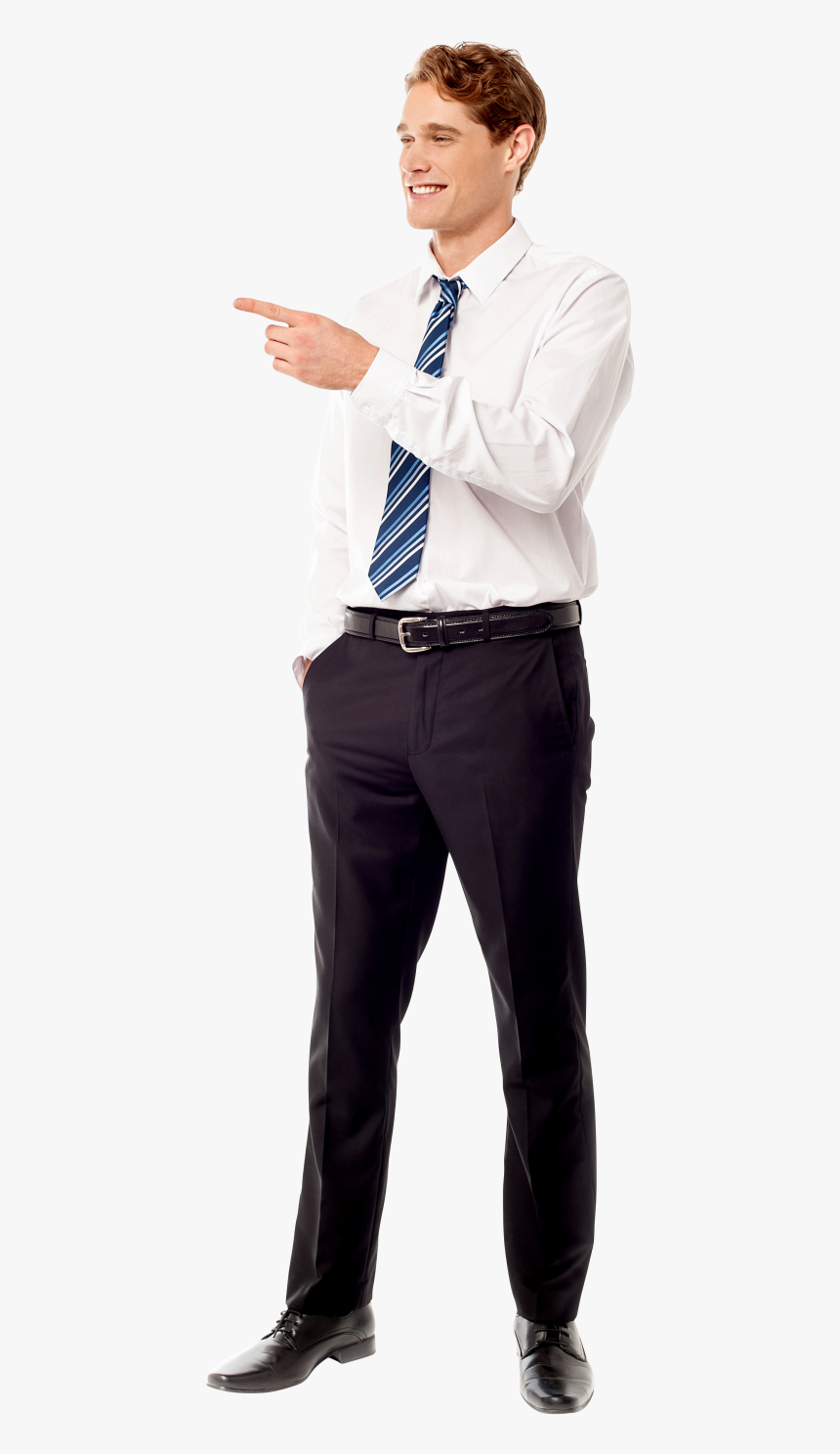 Men Pointing Left Png Image - Person Pointing Transparent Background, Png Download, Free Download