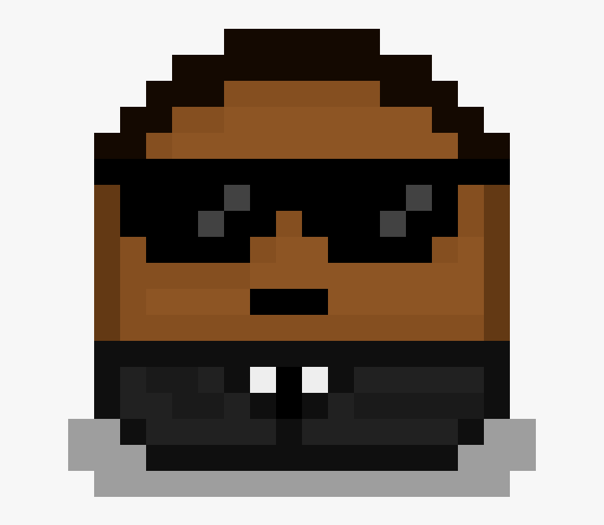Meep In Black - Steam Icon Pixel Art, HD Png Download, Free Download