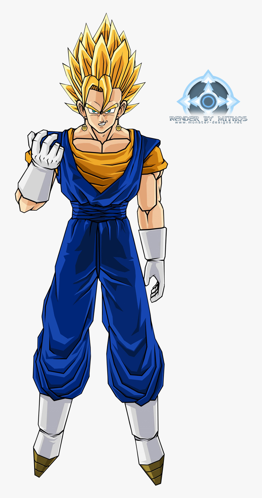 Gogeta Potara , Png Download - Dragon Ball Trunten, Transparent Png, Free Download