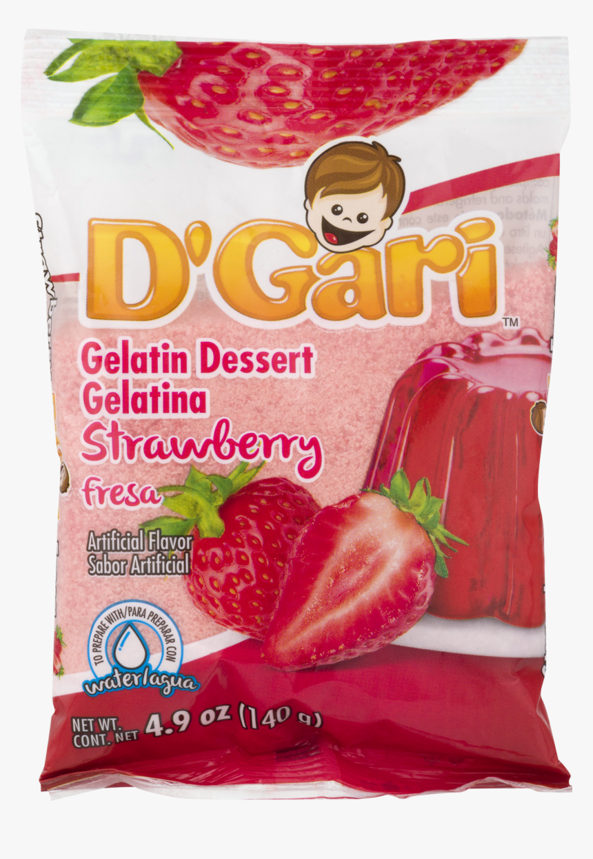 Dgari Strawberry Water Gelatin, HD Png Download, Free Download