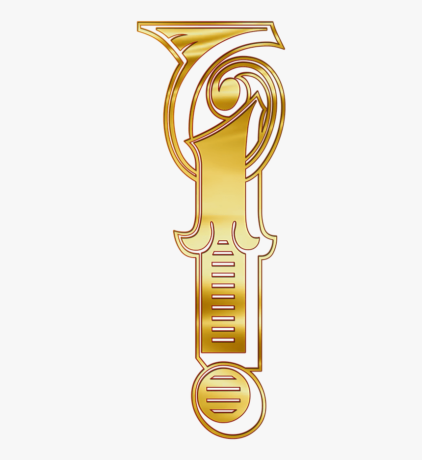 Signo De Exclamación Cirílico - Stylish I Letter Png, Transparent Png, Free Download